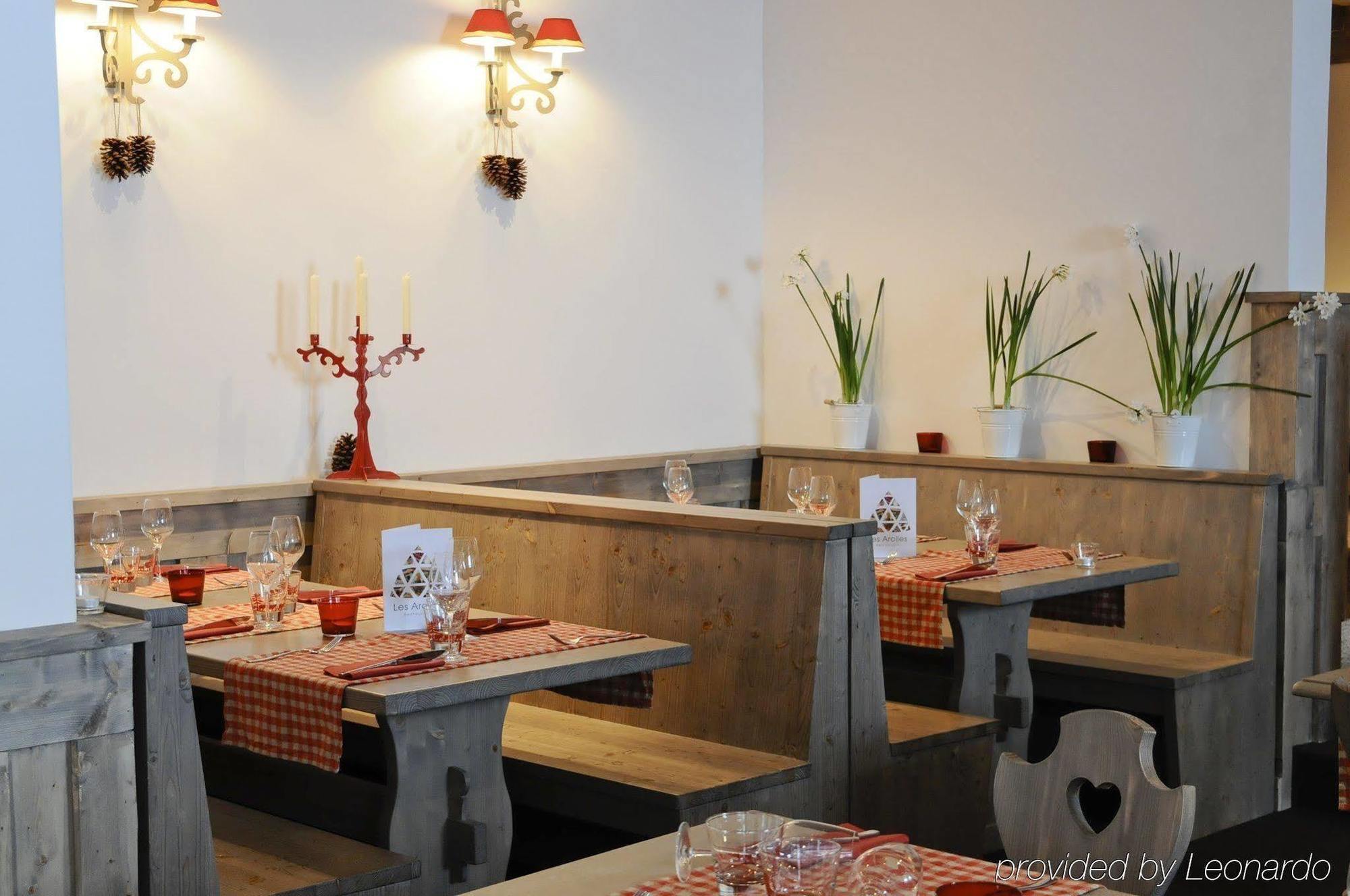Hotel Arcadien Les Arcs  Restaurant photo